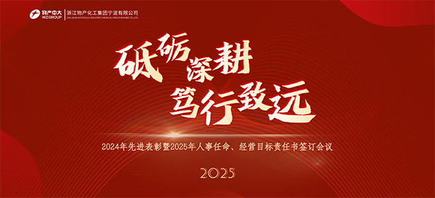 砥礪深耕 篤行致遠(yuǎn)——2024年先進(jìn)表彰暨2025年人事任命、經(jīng)營(yíng)目標(biāo)責(zé)任書簽訂會(huì)議